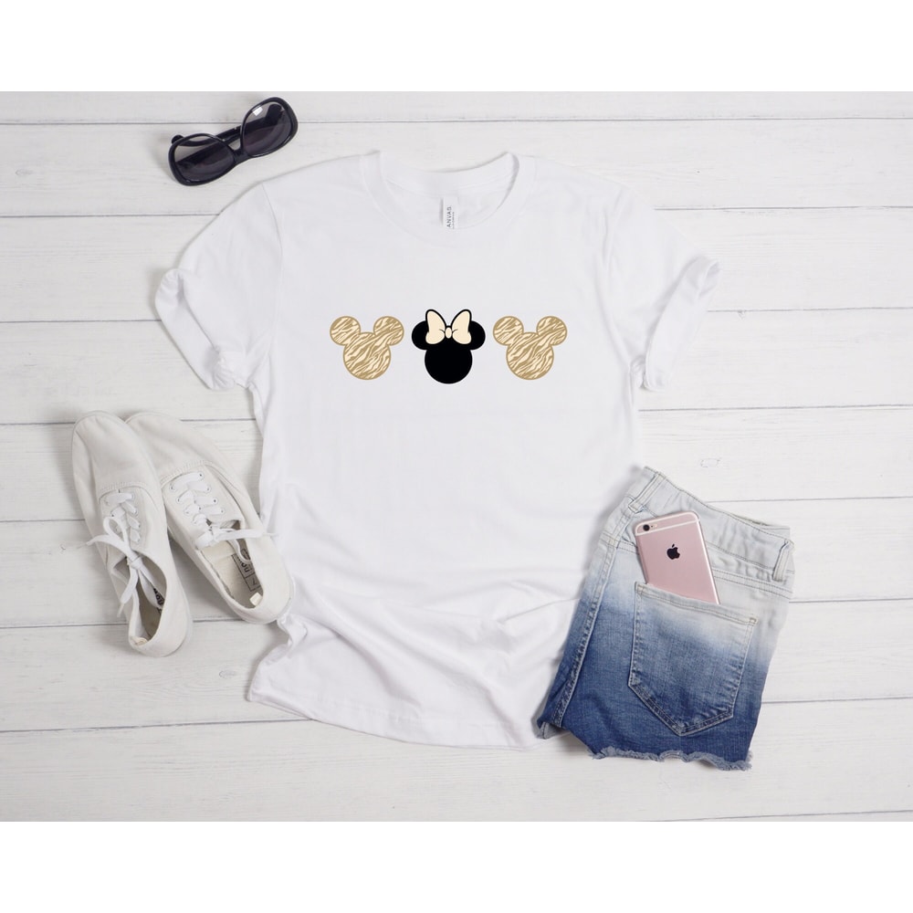 Disney Shirts, Minnie Mouse Shirt, Leopard Bow Shirt, WDW 50th Anniversary, Disney Bound,Disney Gift For Women Girl, Cute Gift For Kids - 2.jpg