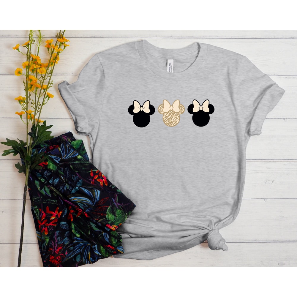 Disney Shirts, Minnie Mouse Shirt, Leopard Bow Shirt, WDW 50th Anniversary, Disney Bound,Disney Gift For Women Girl, Cute Gift For Kids - 3.jpg