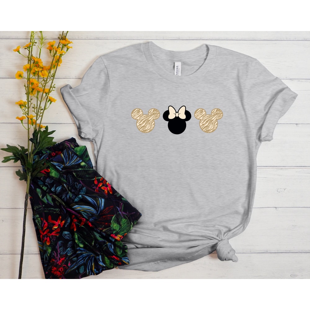 Disney Shirts, Minnie Mouse Shirt, Leopard Bow Shirt, WDW 50th Anniversary, Disney Bound,Disney Gift For Women Girl, Cute Gift For Kids - 3.jpg
