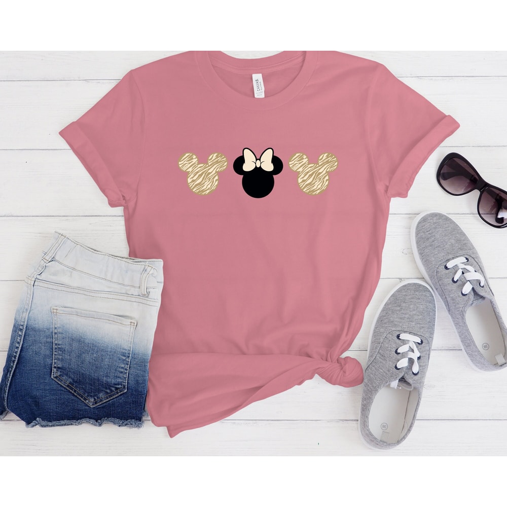 Disney Shirts, Minnie Mouse Shirt, Leopard Bow Shirt, WDW 50th Anniversary, Disney Bound,Disney Gift For Women Girl, Cute Gift For Kids - 4.jpg