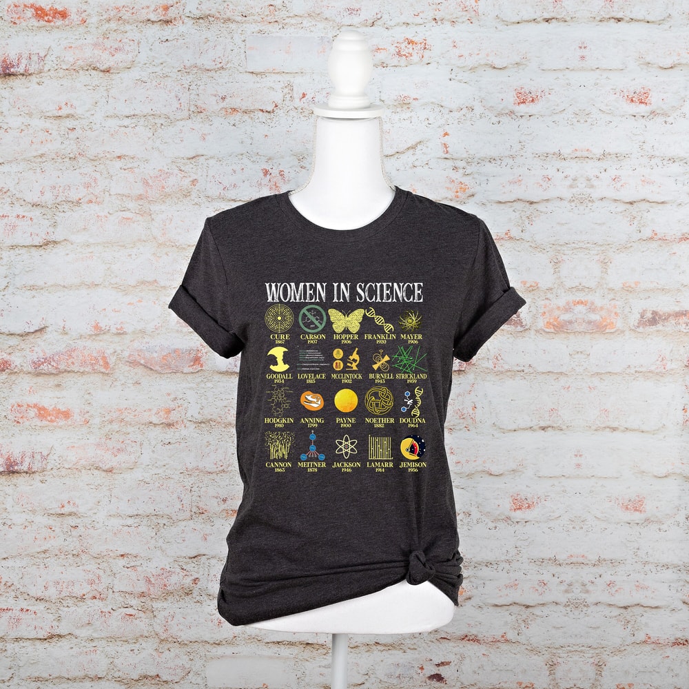 Retro Comfort Woman In Science Shirt, Girl Scientist Shirt, Preppy Aesthetic Shirt, Scientist Sweatshirts, Gift for Scientist, Science Shirt - 3.jpg