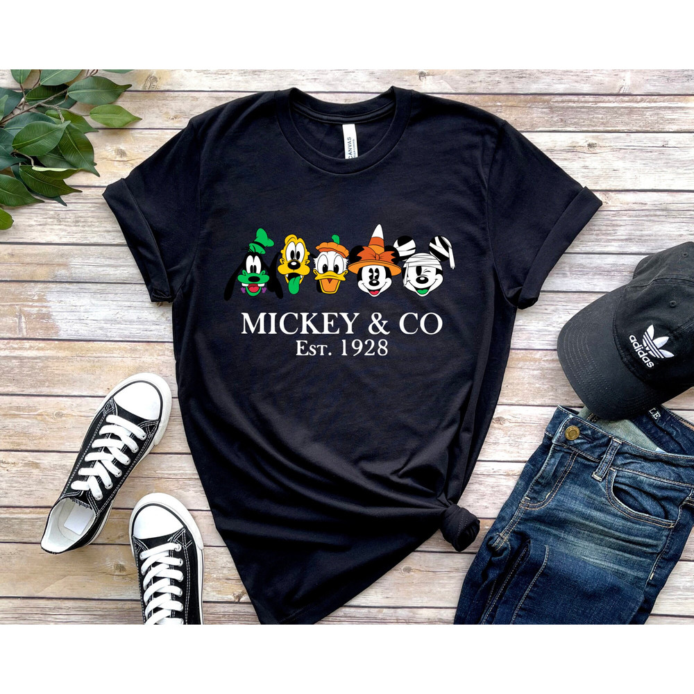 Disneyland Halloween Shirt, Vintage Disney Characters Halloween shirts, Vintage Mickey Halloween 2022, Disney Halloween Family matching - 4.jpg