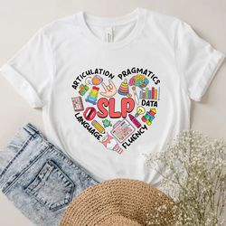 slp tshirt,  speech language pathologist shirt,