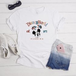 disneyworld balloons shirt, retro mickey est 1971 tee, disneyworld shirt