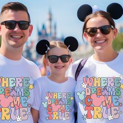 where dreams come true,  aesthetic disney shirt,