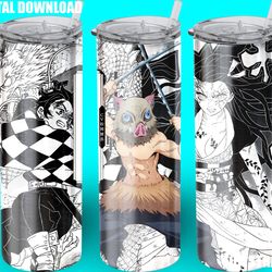 manga straight tumbler,manga straight skinny tumbler,manga straight sublimation 20oz skinny tumbler