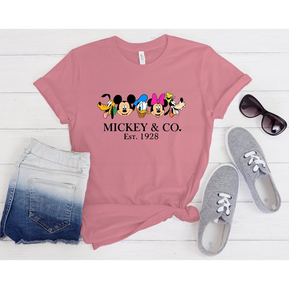Mickey & Co Shirt, Retro Disney Shirt, Vintage Disney Shirt, Animal Kingdom Shirt, Disney Vacation Shirt, Mickey Tee, Disney Matching Shirt - 4.jpg