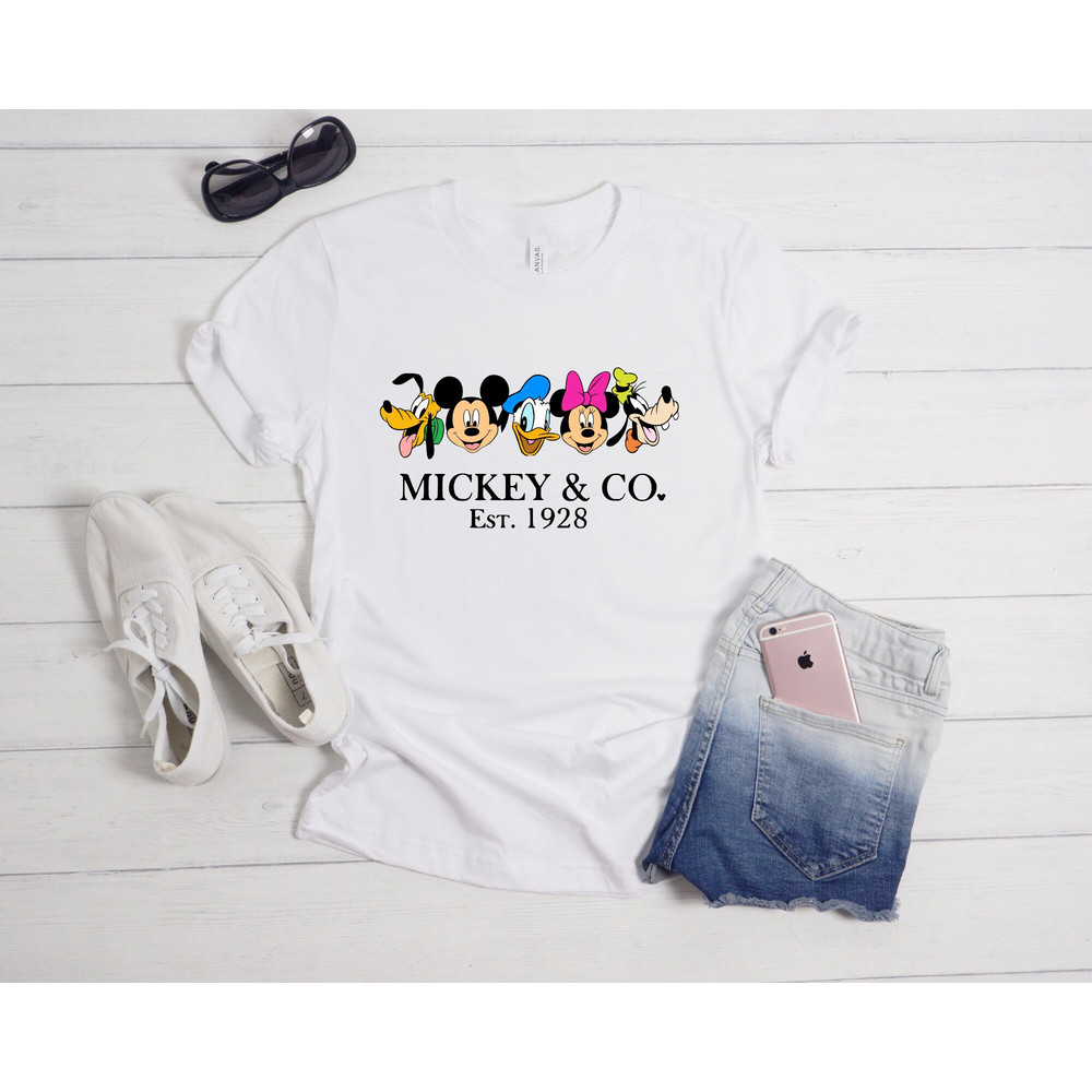 Mickey & Co Shirt, Retro Disney Shirt, Vintage Disney Shirt, Animal Kingdom Shirt, Disney Vacation Shirt, Mickey Tee, Disney Matching Shirt - 5.jpg