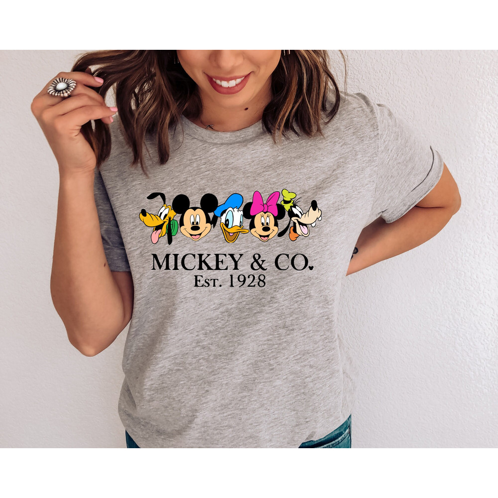 Mickey & Co Shirt, Retro Disney Shirt, Vintage Disney Shirt, Animal Kingdom Shirt, Disney Vacation Shirt, Mickey Tee, Disney Matching Shirt - 6.jpg