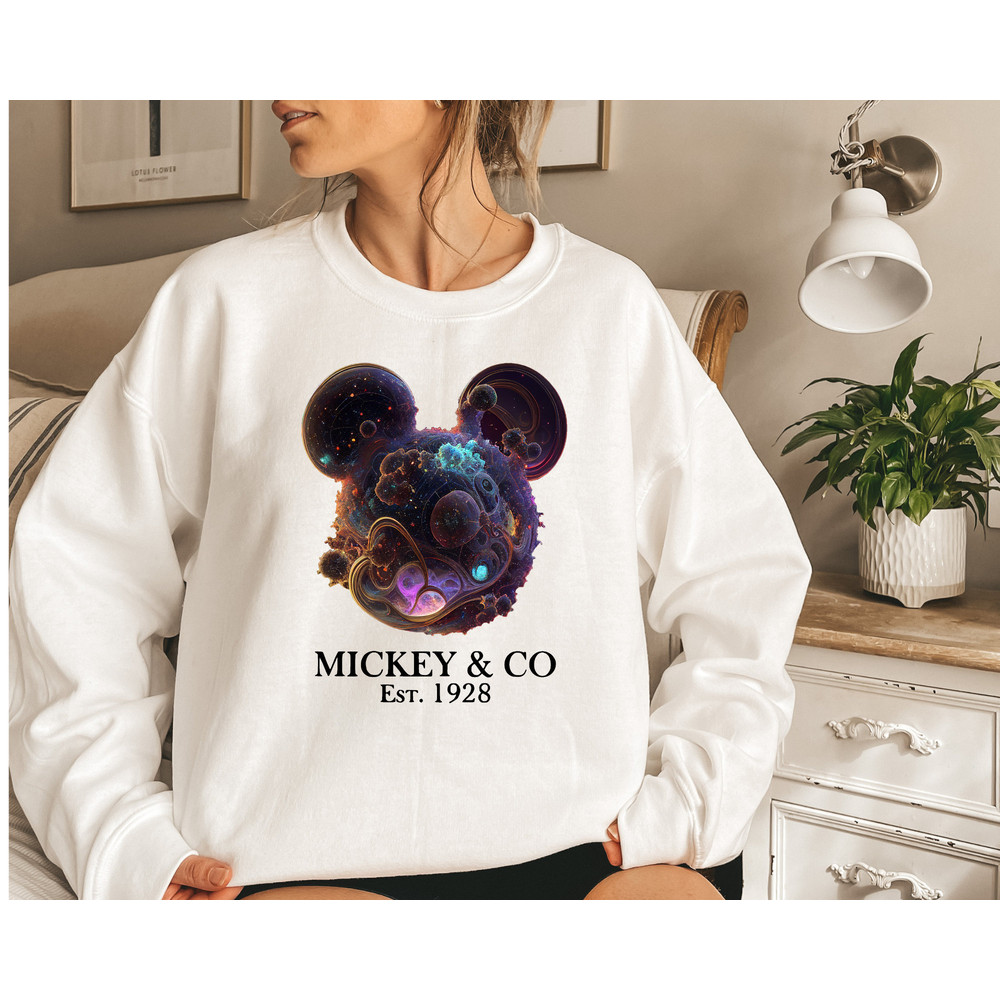 Mickey & Co sweatshirt Galaxy, Disney Sweatshirt, Disney Shirts , Unisex Sweatshirt, crewneck sweatshirt, Disney sweatshirts,Oversized sweat - 2.jpg
