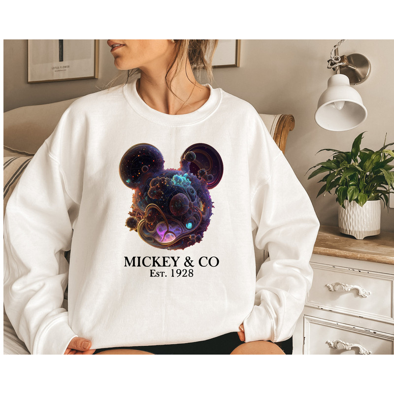 Mickey & Co sweatshirt Galaxy, Disney Sweatshirt, Disney Shirts , Unisex Sweatshirt, crewneck sweatshirt, Disney sweatshirts,Oversized sweat - 2.jpg