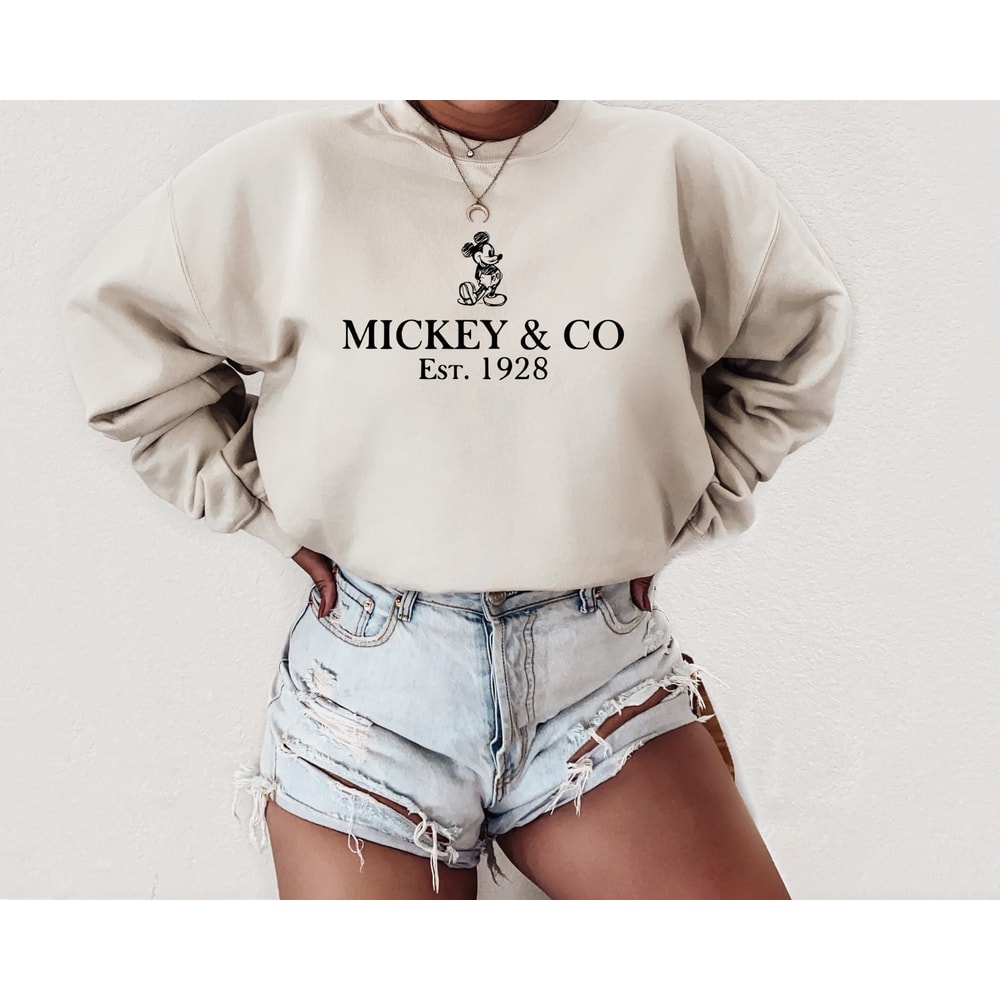 Mickey & Co sweatshirt, Disney Sweatshirt, Disney Shirts , Unisex Sweatshirt, crewneck sweatshirt, Disney sweatshirts, Oversized sweatshirts - 1.jpg