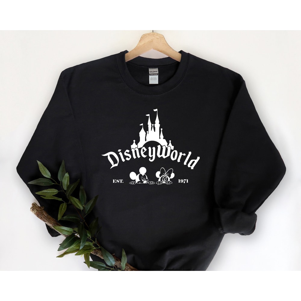 Retro Mickey And Friends Disneyworld Est 1971 Sweatshirt, Disneyworld Shirt, 2023 Family Vacation Shirt, Magic Kingdom, Minnie Donald Shirt - 3.jpg