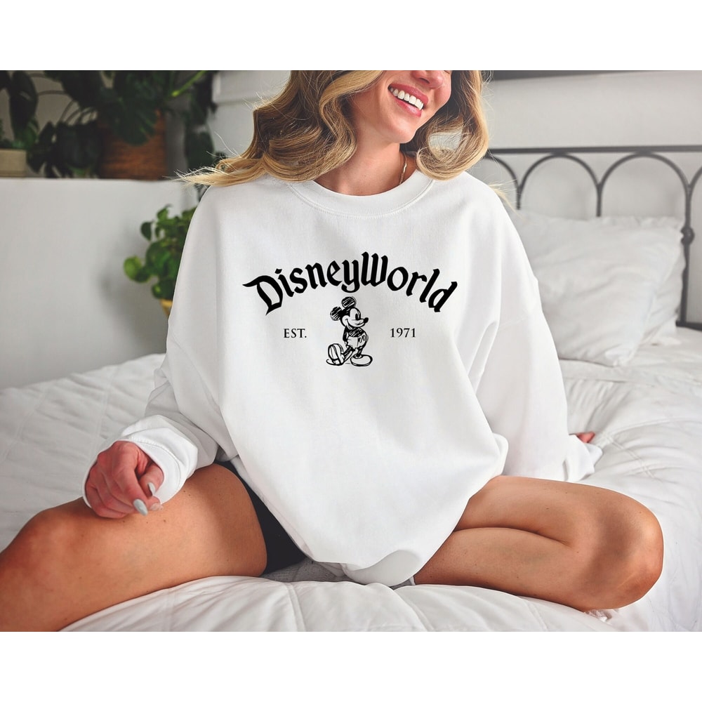 Vintage Mickey And Friends Disneyworld Sweatshirt, Disney Sweatshirt, 2023 Family Vacation Shirt, Magic Kingdom, disneyworld Shirts - 2.jpg