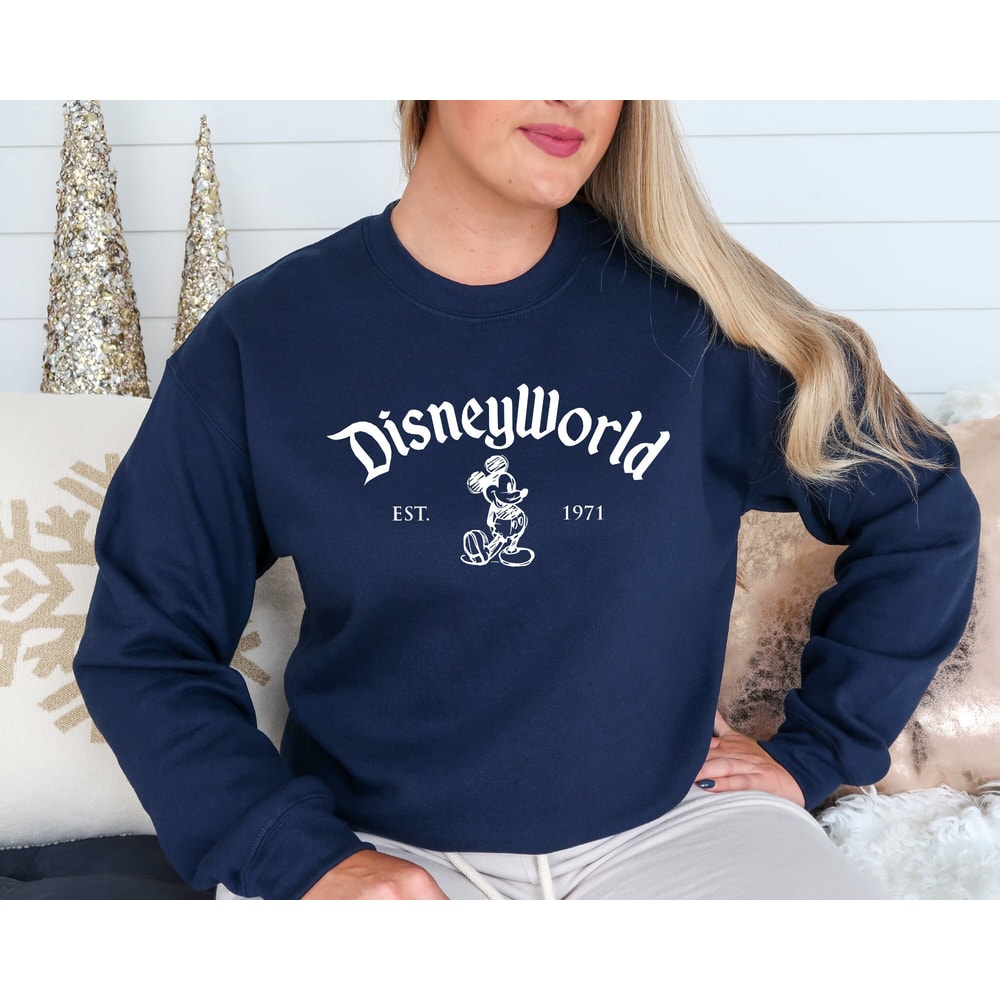 Vintage Mickey And Friends Disneyworld Sweatshirt, Disney Sweatshirt, 2023 Family Vacation Shirt, Magic Kingdom, disneyworld Shirts - 6.jpg