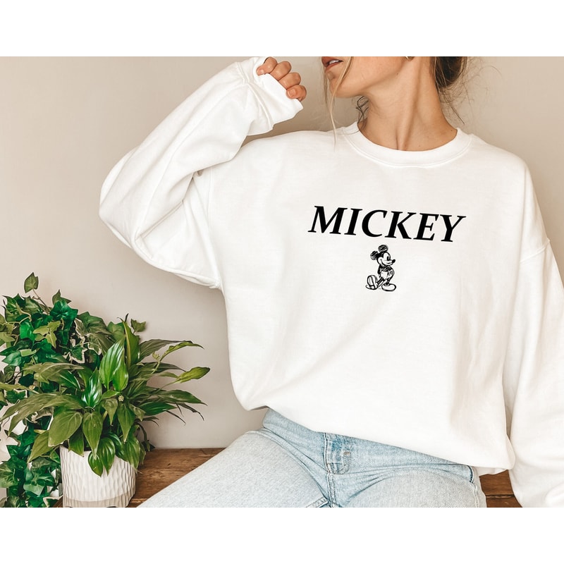 Vintage Mickey Disney Sweatshirt, Disney Crewneck Sweatshirt, Disney Trips Sweatshirt, Disneyland Shirt, Family Disney Shirt, Disney Shirt - 4.jpg
