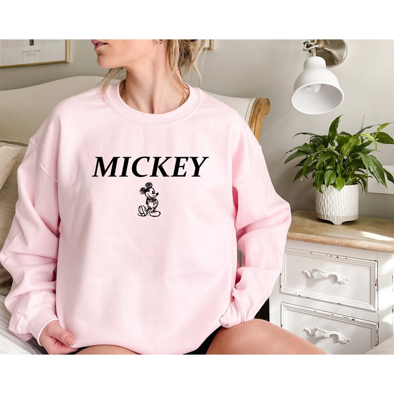 Vintage Mickey Disney Sweatshirt, Disney Crewneck Sweatshirt, Disney Trips Sweatshirt, Disneyland Shirt, Family Disney Shirt, Disney Shirt - 5.jpg