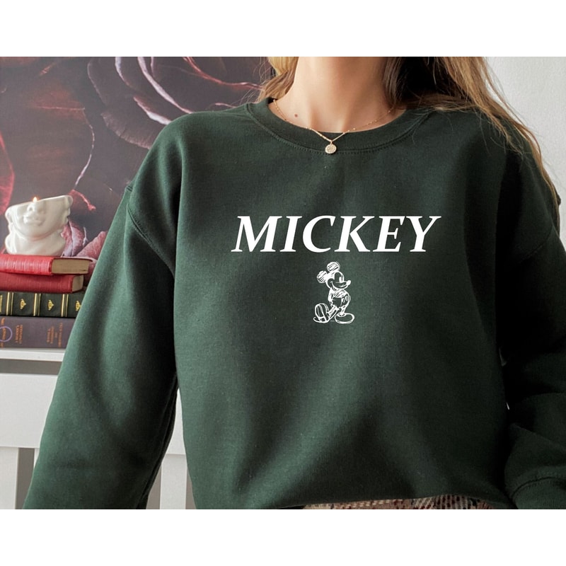 Vintage Mickey Disney Sweatshirt, Disney Crewneck Sweatshirt, Disney Trips Sweatshirt, Disneyland Shirt, Family Disney Shirt, Disney Shirt - 7.jpg