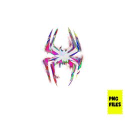 spider png, spider logo png, across the spider verse png, spider man png, superhero png, png digital file