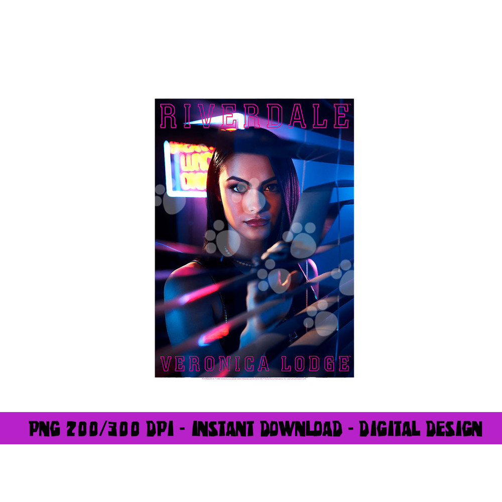 Riverdale Veronica Lodge  png, sublimation .jpg