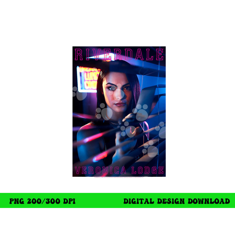 Riverdale Veronica Lodge  png, sublimation .jpg