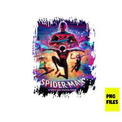 across the spider verse png, spider man png, spider logo png, spider png, superhero png, cartoon png, png digital file