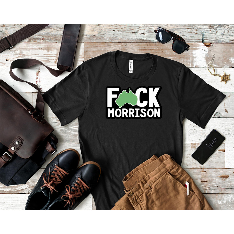 Fuck Morrison -Scott Morrison Australian Prime Minister PM                             Classic T-Shi_Shirt_Black.jpg