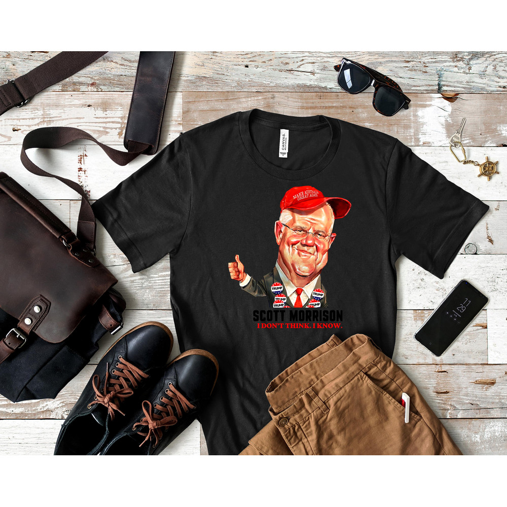 Funny Gift Scott Prime Minister Morrison  Cute Gifts Classic T-Shirt 375_Shirt_Black.jpg