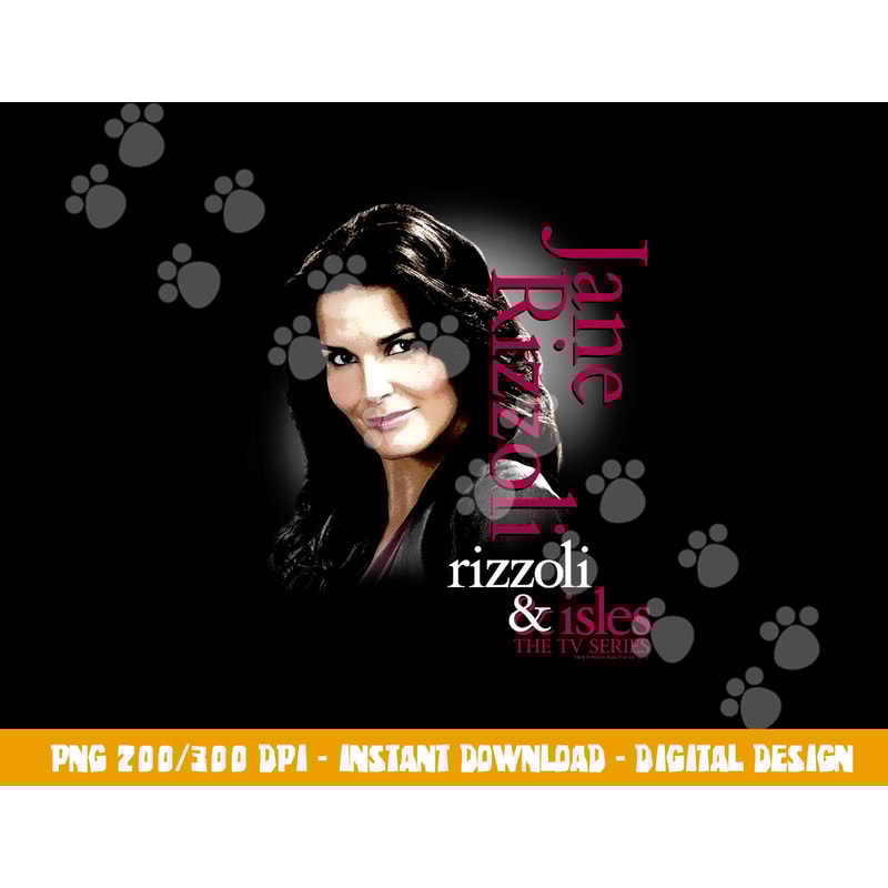 Rizzoli & Isles Jane Rizzoli Longsleeve T Shirt Long Sleeve png, sublimation .jpg