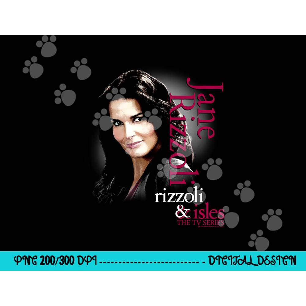 Rizzoli & Isles Jane Rizzoli Longsleeve T Shirt Long Sleeve png, sublimation .jpg