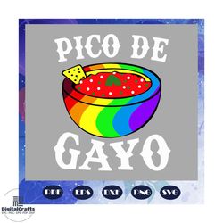 pico de gayo, rainbow heart svg, lgbt svg, lesbian gift, lgbt shirt, lgbt pride, gay pride svg, lesbian gifts, gift for