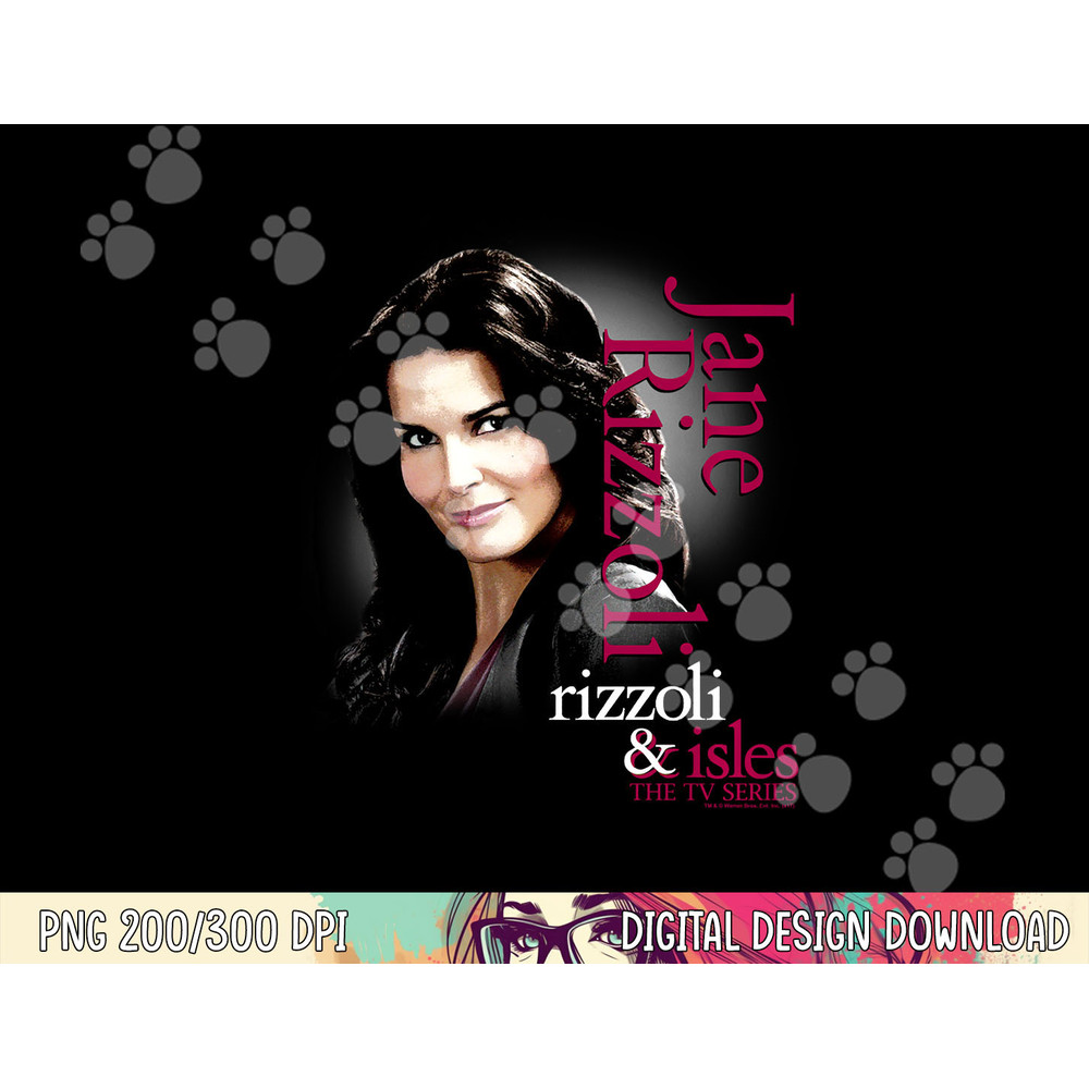 Rizzoli & Isles Jane Rizzoli Longsleeve T Shirt Long Sleeve png, sublimation .jpg