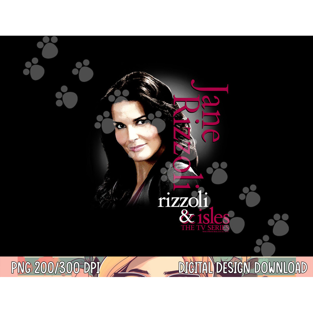 Rizzoli & Isles Jane Rizzoli Longsleeve T Shirt Long Sleeve png, sublimation .jpg