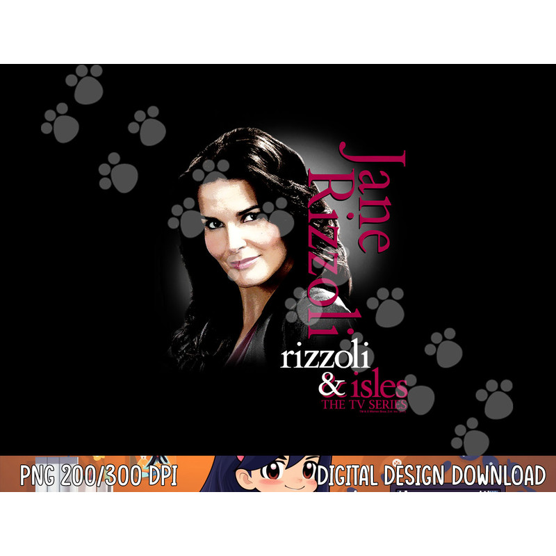 Rizzoli & Isles Jane Rizzoli Longsleeve T Shirt Long Sleeve png, sublimation .jpg