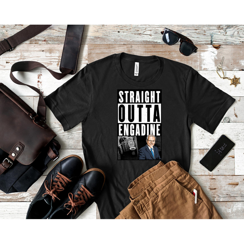Straight Outta Engadine Classic T-Shirt 350_Shirt_Black.jpg