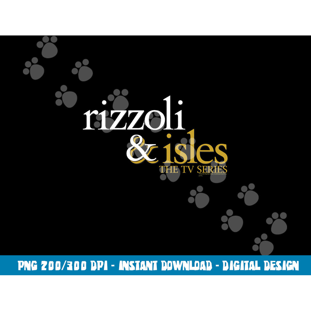 Rizzoli & Isles Logo png, sublimation .jpg