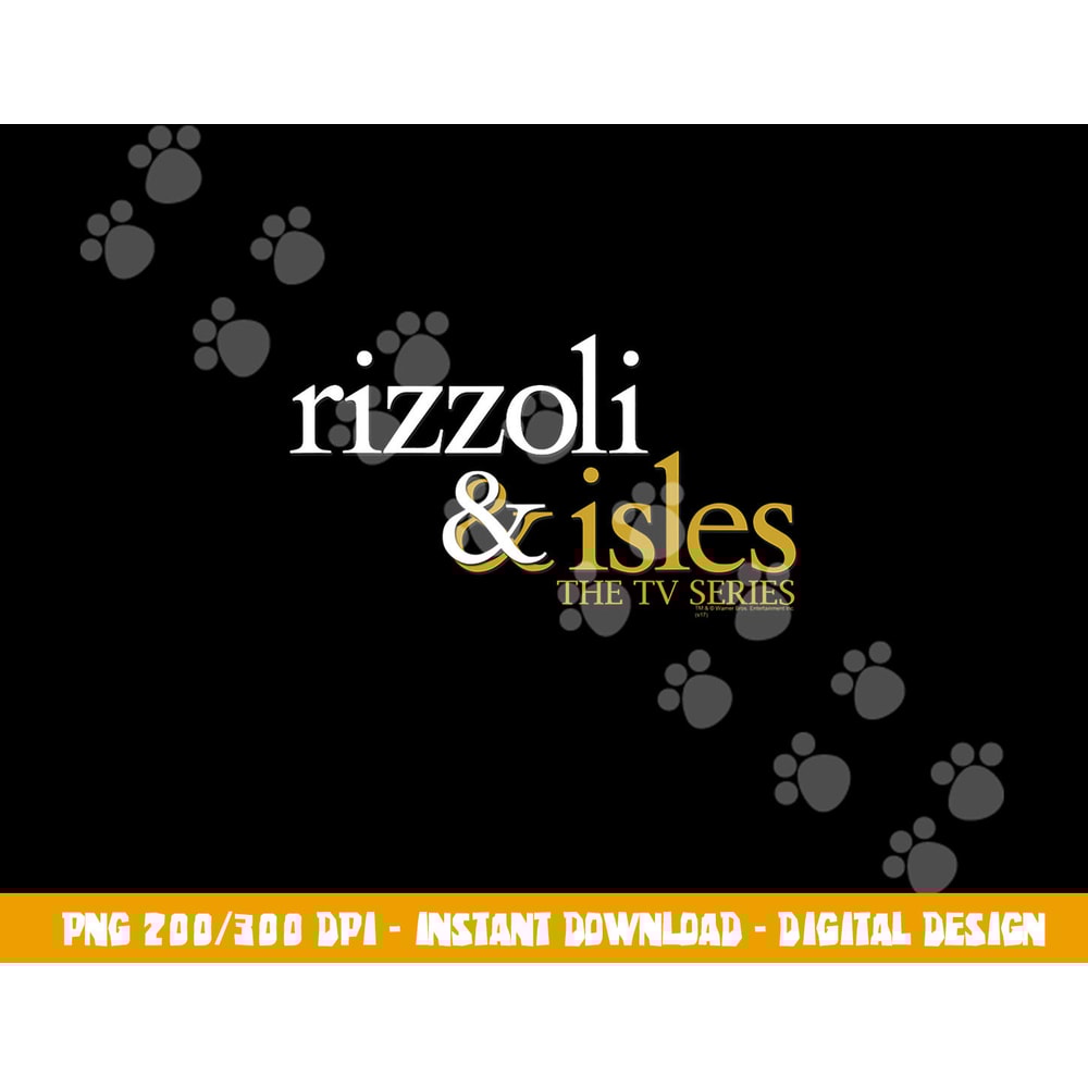 Rizzoli & Isles Logo png, sublimation .jpg