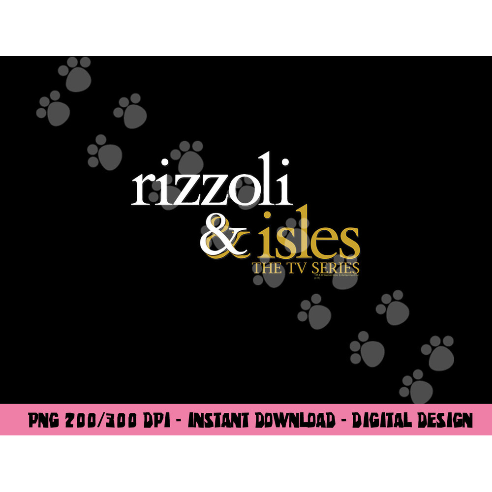 Rizzoli & Isles Logo png, sublimation .jpg