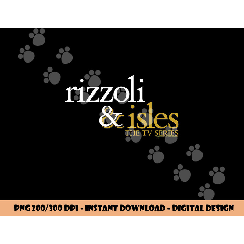 Rizzoli & Isles Logo  png, sublimation .jpg