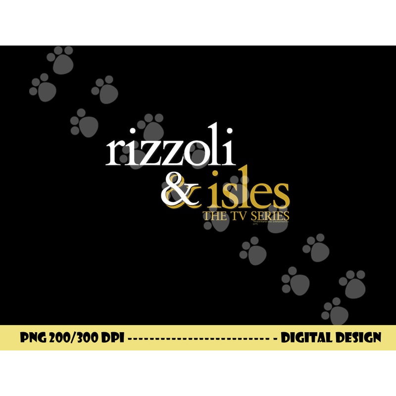 Rizzoli & Isles Logo png, sublimation .jpg