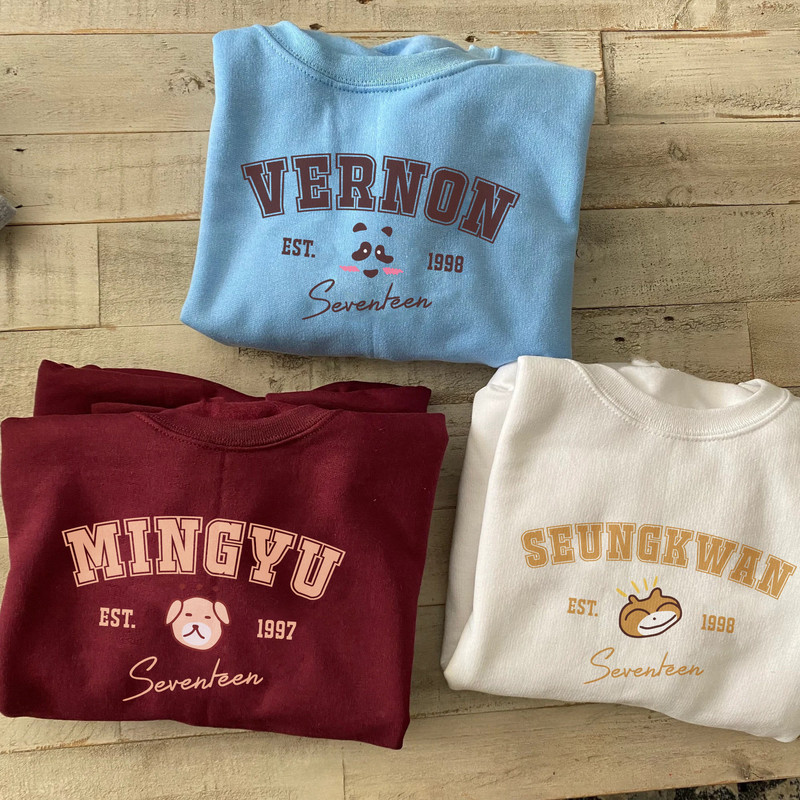 Seventeen Characters Shirt, Seventeen World Tour 2022 Be The Sun Shirt, Seventeen SCoups, Jeonghan, Joshua, Jun, Hoshi, Wonwoo, The8, DK - 3.jpg