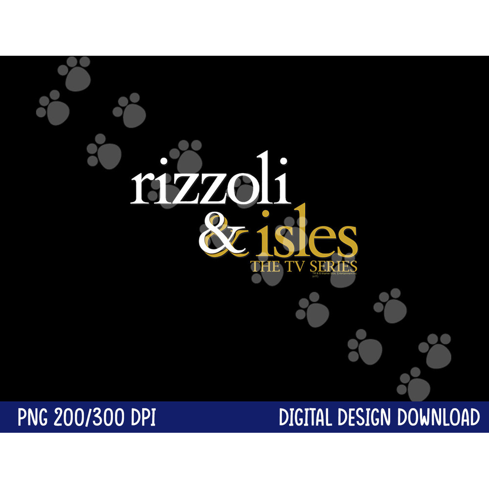 Rizzoli & Isles Logo png, sublimation .jpg