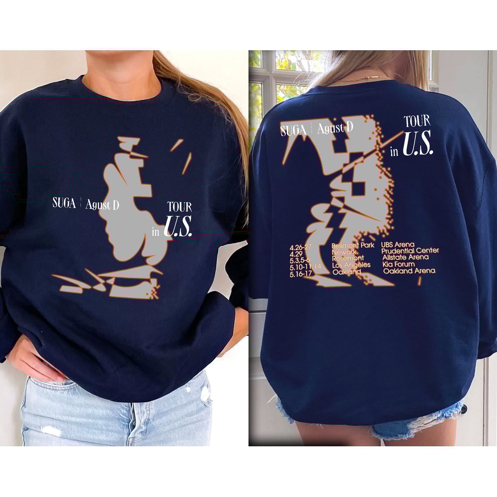 SUGA Agust D World Tour Sweatshirt, Agust D BTS Suga Sweatshirt, Suga On Tour 2023 Shirt, Suga Daechwita Hoodie, Min Yoongi Tee, Bangtan Tee - 3.jpg