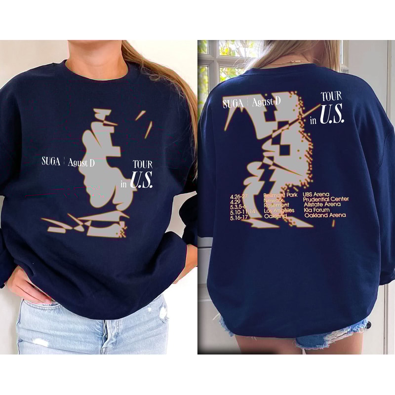 SUGA Agust D World Tour Sweatshirt, Agust D BTS Suga Sweatshirt, Suga On Tour 2023 Shirt, Suga Daechwita Hoodie, Min Yoongi Tee, Bangtan Tee - 3.jpg