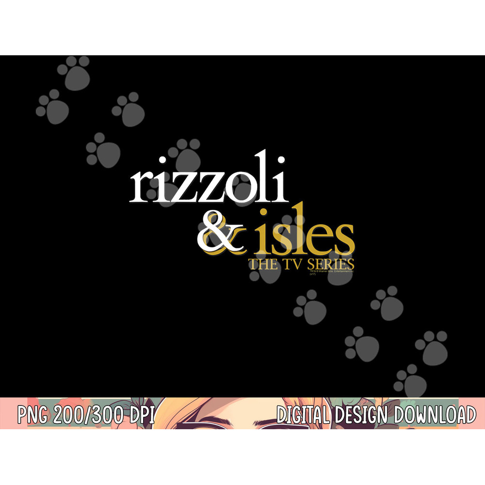 Rizzoli & Isles Logo png, sublimation .jpg