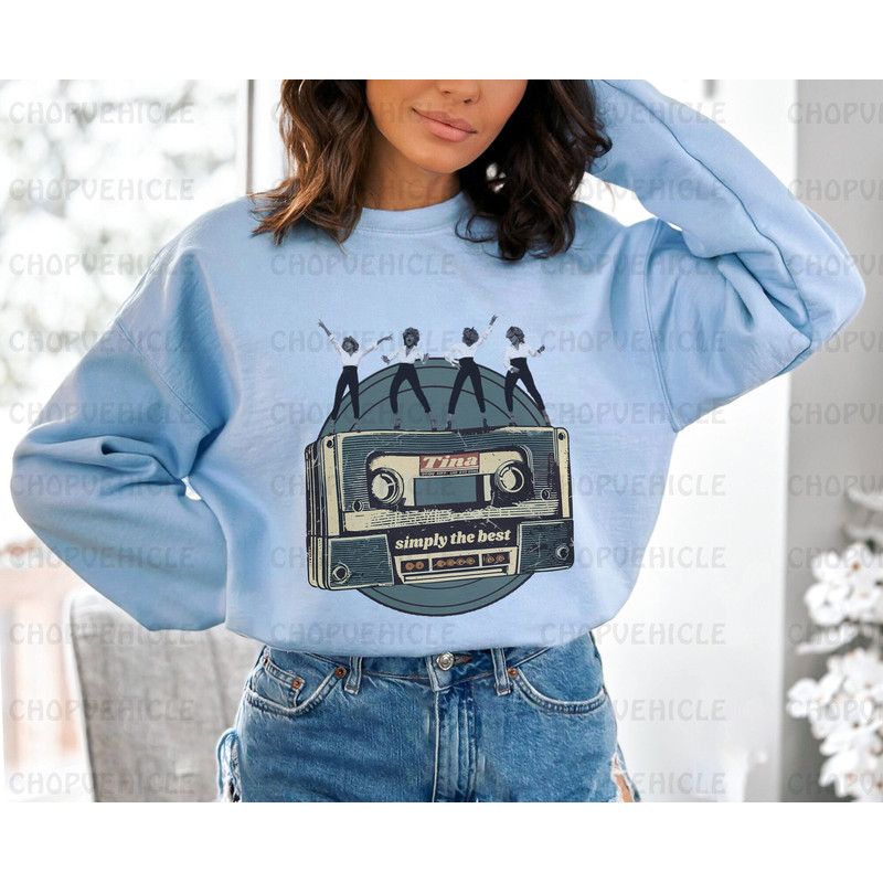 Tina Simply The Best Sweatshirt, What's Love Got To Do With It Sweater, Tina Turner RIP 2023 Shirt, Tina Turner Memorial Shirt - 5.jpg