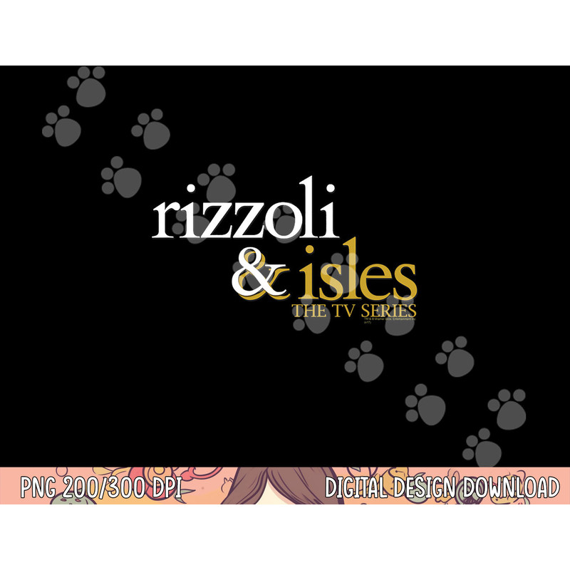 Rizzoli & Isles Logo png, sublimation .jpg