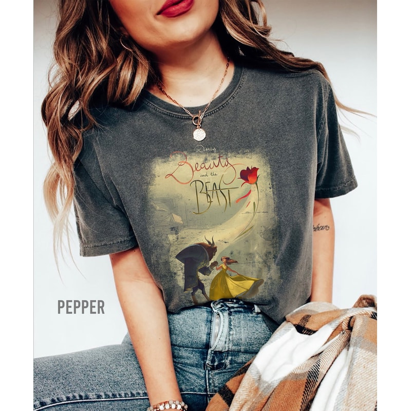 Comfort Colors Belle Princess Shirt, Disney Beauty And The Beast Shirt, Belle Shirt, Disneyland Family T-shirt,Comfort Belle Princess Shirt - 2.jpg