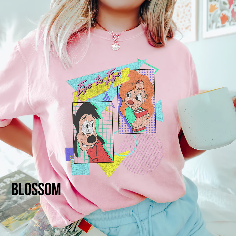 Comfort Colors Disney A Goofy Movie Max & Roxanne Eye To Eye Forever T-Shirt, Magic Kingdom, Disneyland Family Trip Vacation 2023 Gift Shirt - 3.jpg