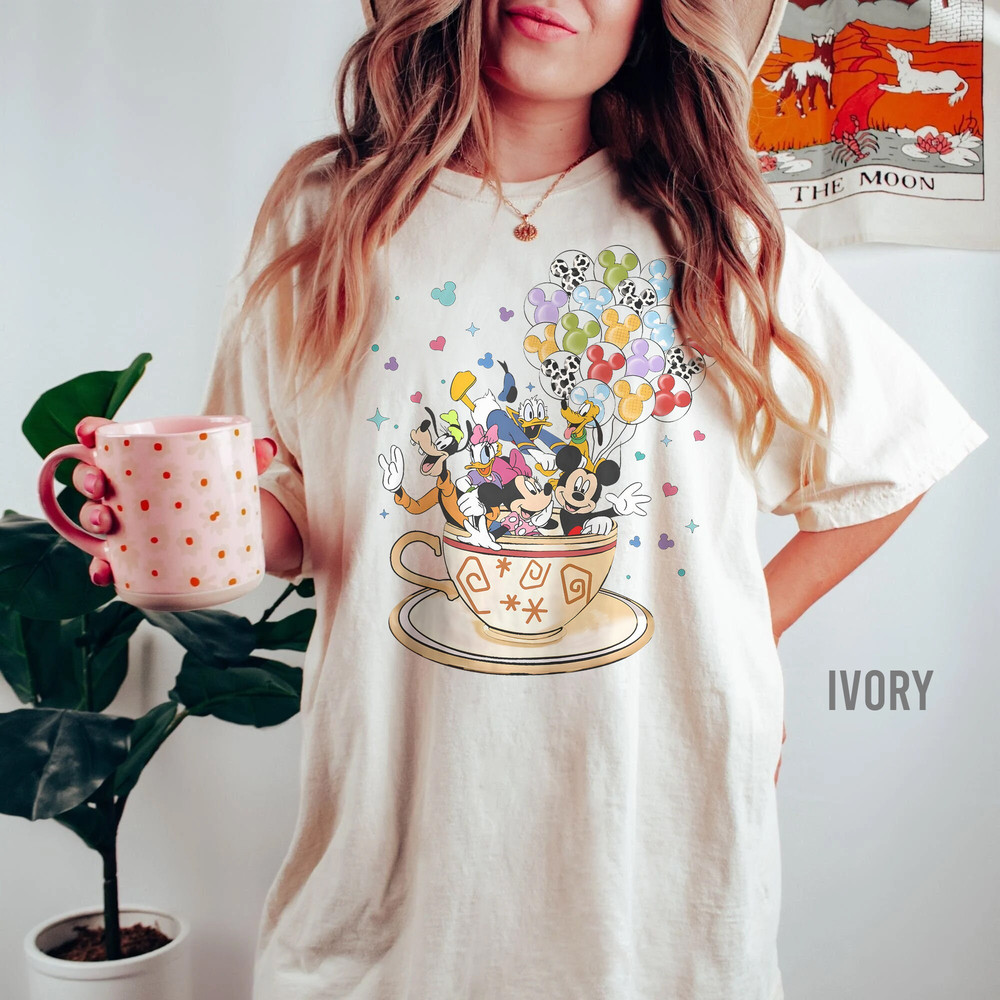 Comfort Colors Disney Balloons Shirt, Mickey And Friends Balloons Shirt, Disney Best Day Ever, Disneyland Shirt, Disney Trip Shirt, Disney - 2.jpg